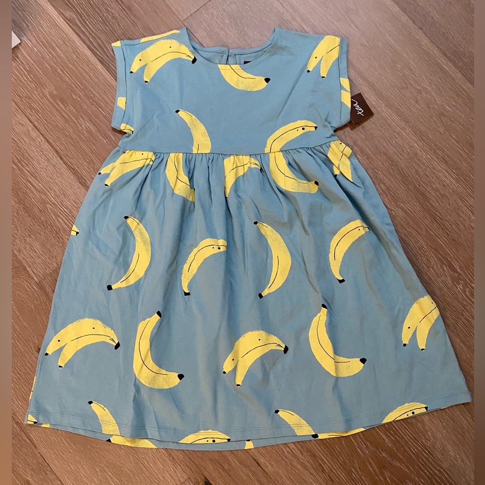 Tea Collection Banana Dress - Size 8 - NWT